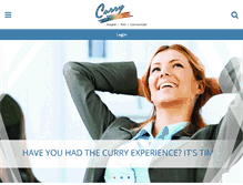 Tablet Screenshot of curryprinting.com